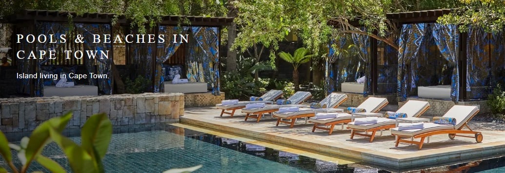 One and Only Cape Town Resort South Africa Swimming Pool