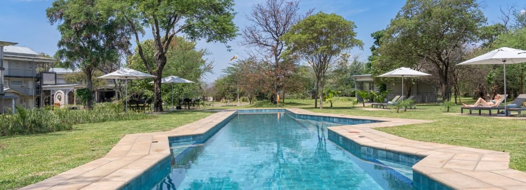 The Palm River Hotel in Zimbabwe