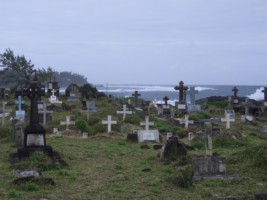 Cemetry at Nahenourg Southern Mauritius