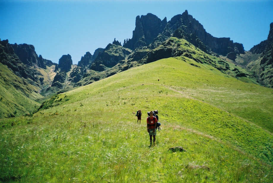 Hiking in the Drakensberg