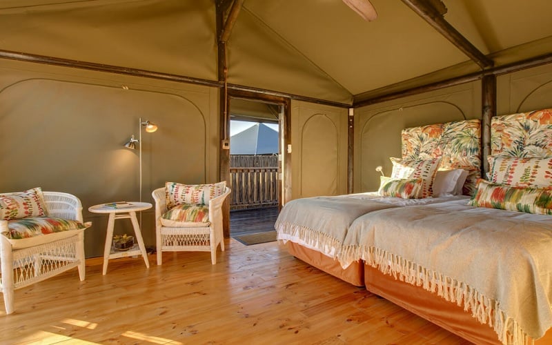 Khoekhoen Tented Beach Lodge, Kanon Private Nature Reserve