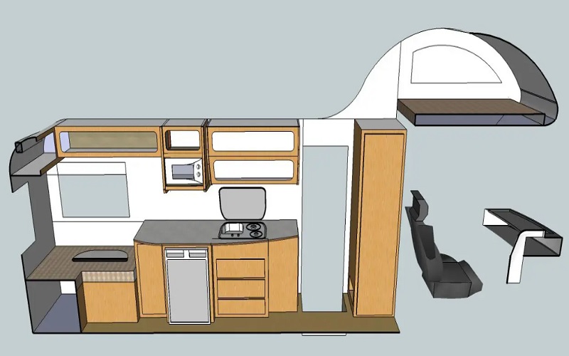 Maui Motorhome Iveco 6 Sleeper