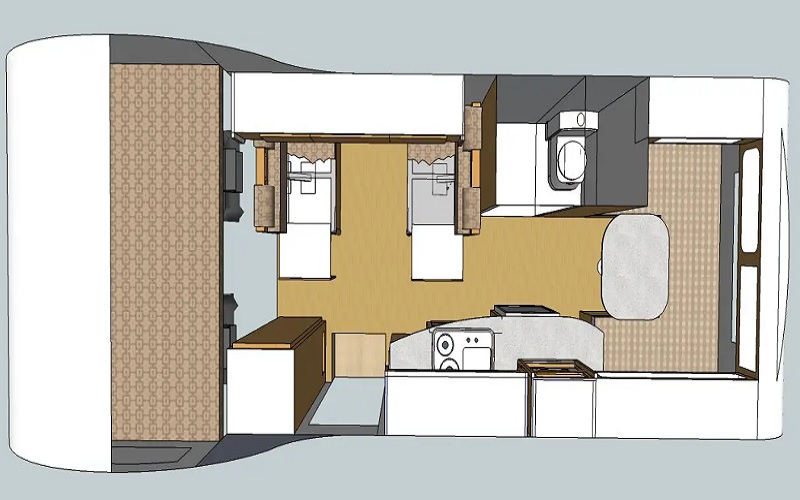 Maui Motorhome Iveco 6 Sleeper