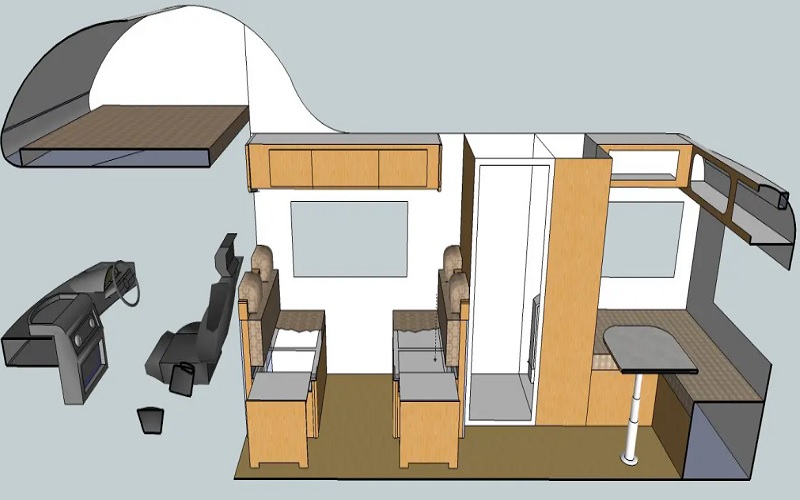 Maui Motorhome Iveco 6 Sleeper