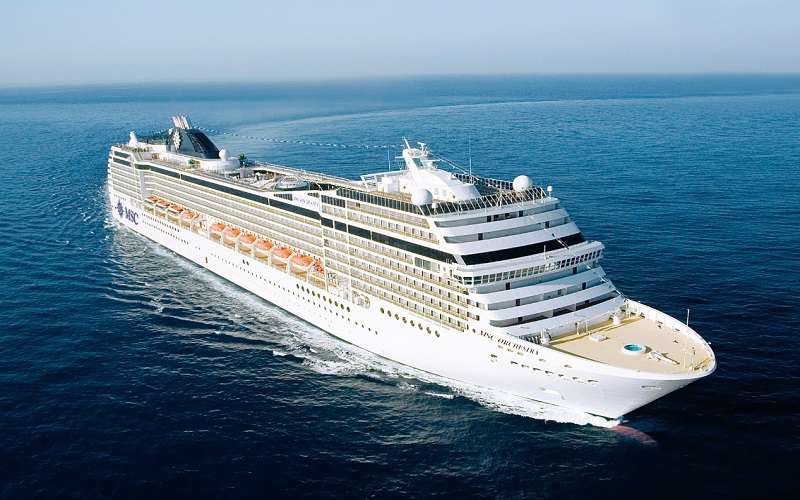 MSC Cruise Sinfonia - Durban / Reunion / Mauritius