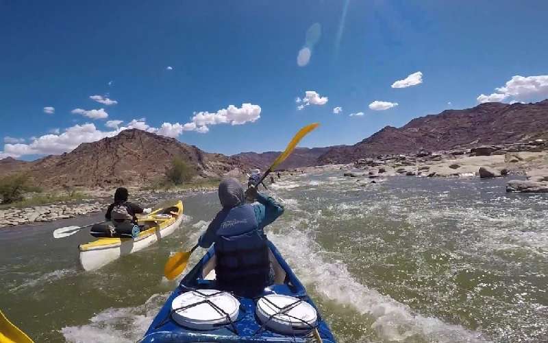 orange river canoe trips south africa