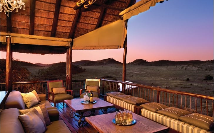 Tshukudu Bush Lodge observation deck