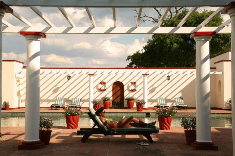 The Victoria Falls Hotel, Victoria Falls, Zimbabwe
