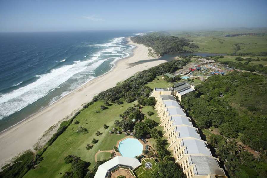 Wild Coast Sun Hotel view of the beach